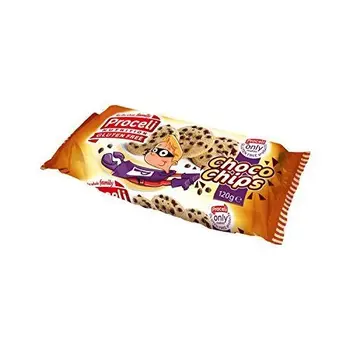 

Choco Chips galletas de chocolate sin gluten S/G Proceli 120 gramos