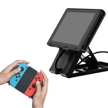 Регулируемый держатель для стойки база складной Playstand для nintendo Переключатель консоли портативный мульти-угол кронштейн компактная игровая стойка