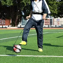 

Practical Assistant Flexible Football Kick Practice Training Aid for Sport Footaball Waist Belt Soccer Throw Trainer