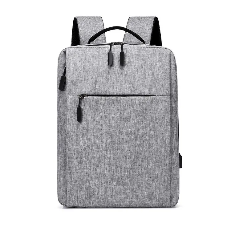 

New Style Single Pull Backpack Laptop 14.7-Inch Computer STUDENT'S Backpack Daily Life Business Casual Travel Bag