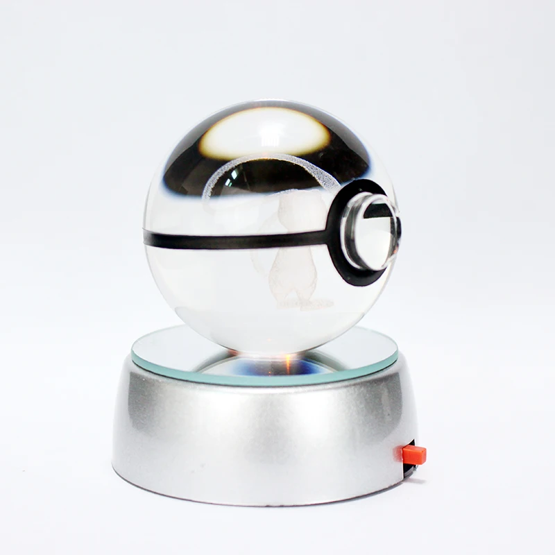 Bola de cristal de jogo popular, estatuetas de monstro 3d com base de luz  led, presentes de natal, decoração global para casa - AliExpress