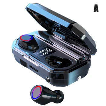 

Bluetooth Earbuds Wireless Headphones LED with Microphone Waterproof for Sports New Arrival