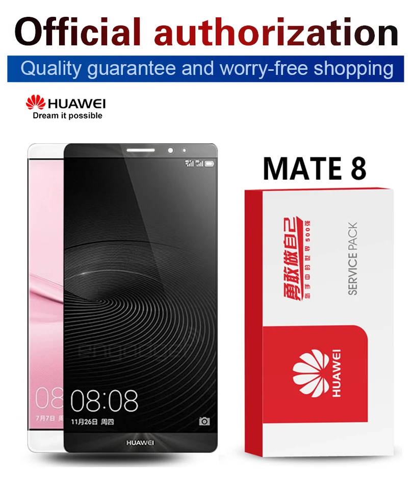 Для huawei mate 8 ЖК сенсорный экран с рамкой дигитайзер Замена дисплея для mate 8 mate 8 lcd s NXT-L29