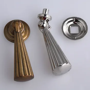 

Modern Simple Retro Chrome Bronze Drop Pendant Drawer Dresser Tv Cabinet Shoe Cabient Knob Pull Solid Furniture Door Handle