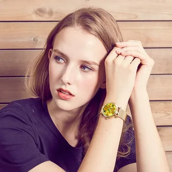 

VAN GOGH High-end Brand Women Watch Luxury Quartz Wristwatch Waterproof Clock Lady 13-GM Damenuhr Orologio da donna Reloj