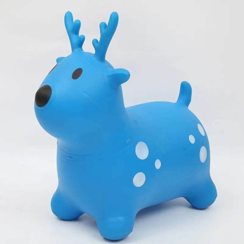 

CHILDREN'S Early Education Only Blue tiao lu Children Inflatable Toy Riding Outdoor Environmentally Friendly PVC Rubber tiao lu