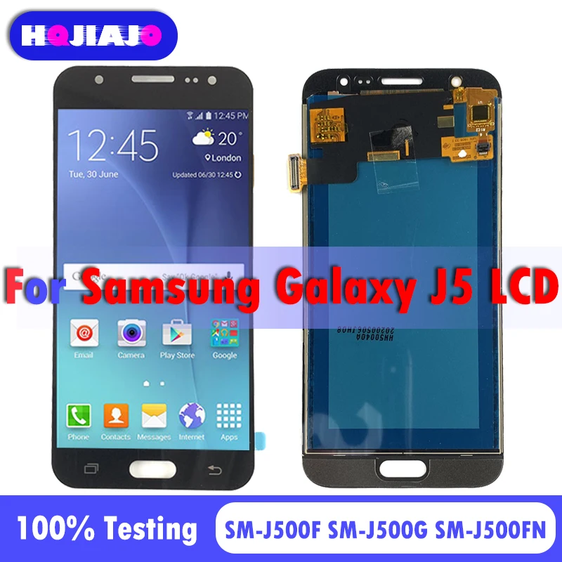 5 0 ''OLED 2 ЖК-дисплей для Samsung Galaxy J5 2015 J500 сенсорный экран J500H J500FN J500F J500M
