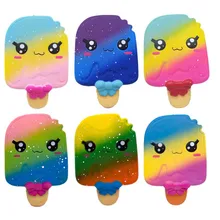 2020 Cute Squishy Ice Cream Scented Squishies Slow Rising Kids Toys Stress Relief Toy Skuishy Squishes Squeeze Mochi Squishy