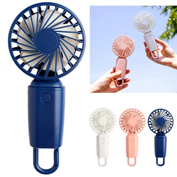 

Mini Handheld Personal Portable Foldable USB Rechargeable Battery Operated Electric Fan Desktop Cooling Fan for Home Office