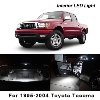 

9pcs Xenon White LED Interior Light Kit For 1995-2004 Toyota Tacoma Courtesy Dome Trunk License Plate Light