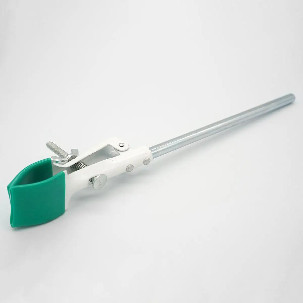 Laboratory Clamps Max Hold Dia 50mm Iron Stand flask holder Extension Clamp For Retort Stand Flask Clip Retention