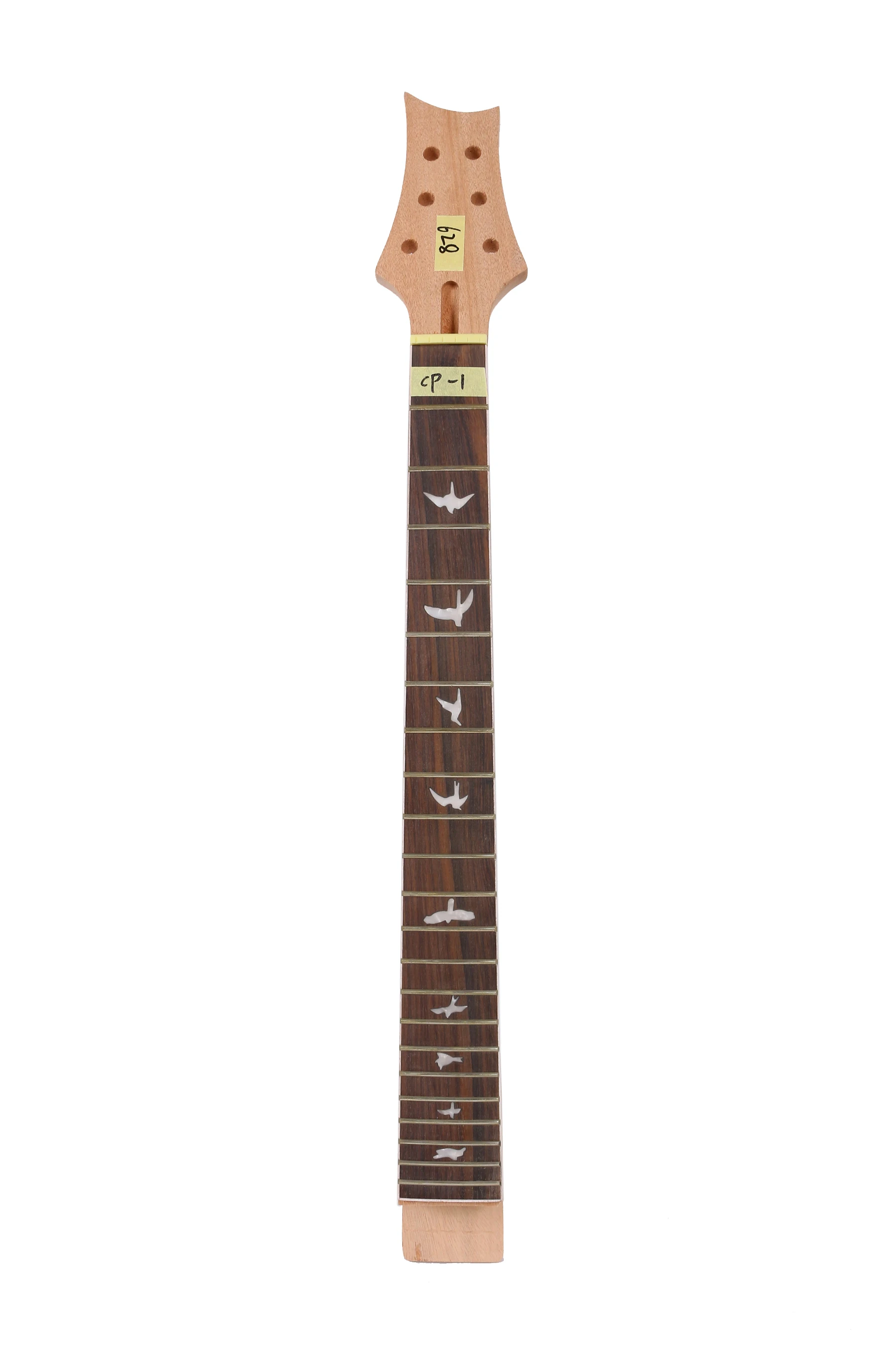 

Unfinished Diy Electric Guitar Neck Replacement mahogany+Rosewood fretboard 22 fret 25''inch 635 Hand-made