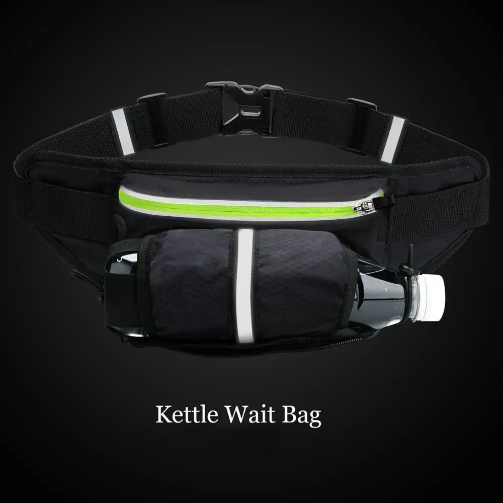 Outdoor Sports Gym Trail Running Waist Bag Pouch Water Bottle For Sport Running Hiking Trail Run Camping Waist Bag Fanny Packs