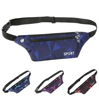

2020 lowest price Unisex Camouflage Print Zipper Canvas Crossbody Chest Bag Sport Waist Fanny Pack