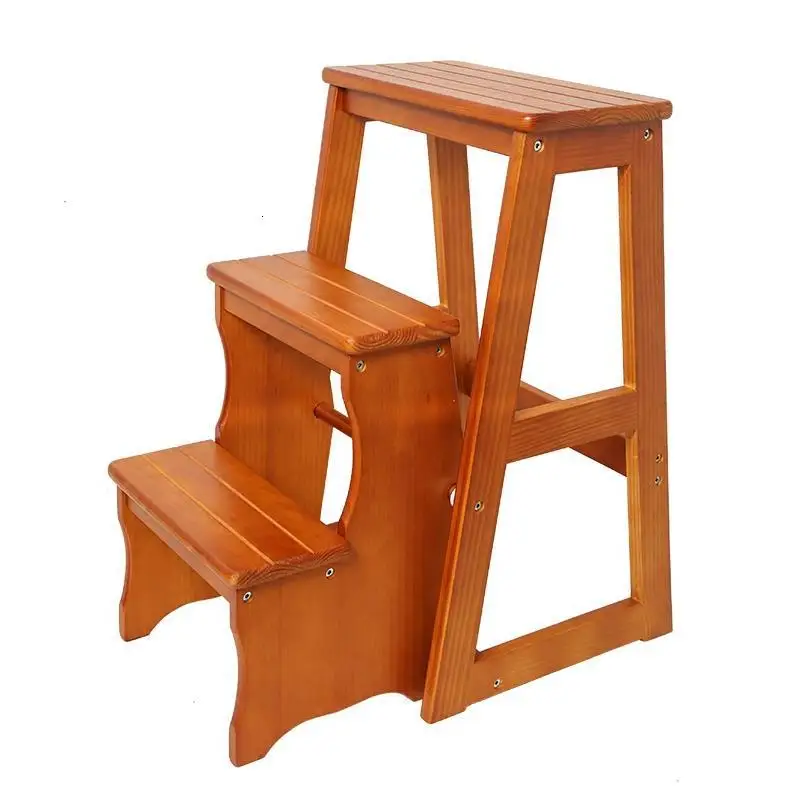 

Kitchen Escalon Para Cocina Plegable Folding Step Stool Banco Escalera Scaletta Legno Merdiven Escabeau Stepladder Ladder Chair