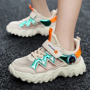 

Children's mesh hollow shoes summer new comfortable casual boys shoes student Lightweight breathable sports shoes big boy tide