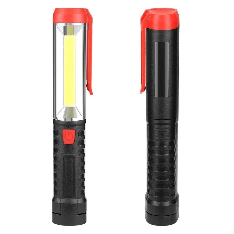 

Multifunction COB LED Torch Light COB Pen Clip Light Flashlight Cob Work Handy Torch Flashlight Lantern with Magnet Best Price