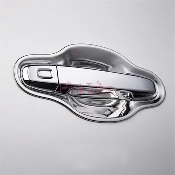 

For Toyota Alphard VELLFIRE 30 2016 2017 2018 Chrome Door Handle Bowl Insert Trim Cover Car Accessories