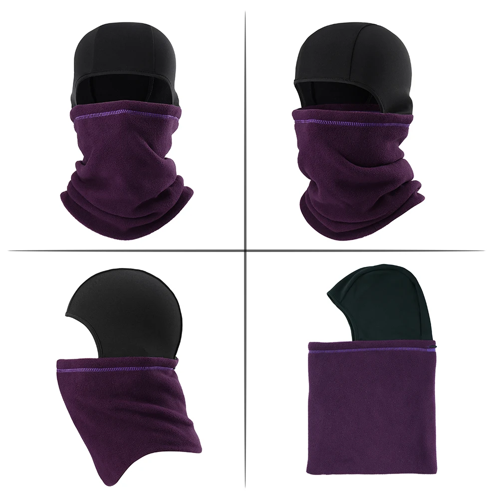 Winter Warm Balaclava Fleece Face Mask Guard Military Cap Snowboard Helmet Hood Liner Head Shield Beanies Men