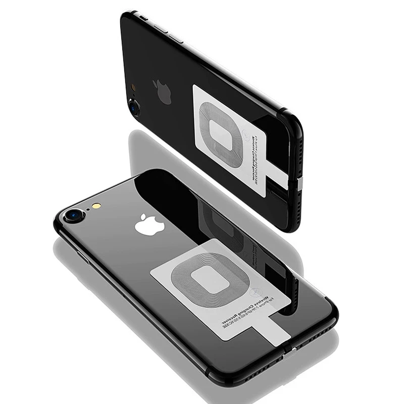 Универсальный беспроводной зарядный приемник Qi 5 Вт модуль адаптера для iPhone 7 6 6S