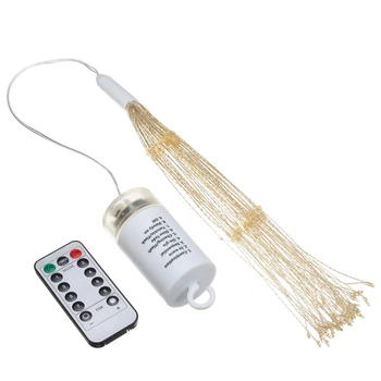 

180 LED Firework String Lights 8 Functions Copper Wire Fairy Light Decoration Lamp Remote Control String Light For Wedding Party