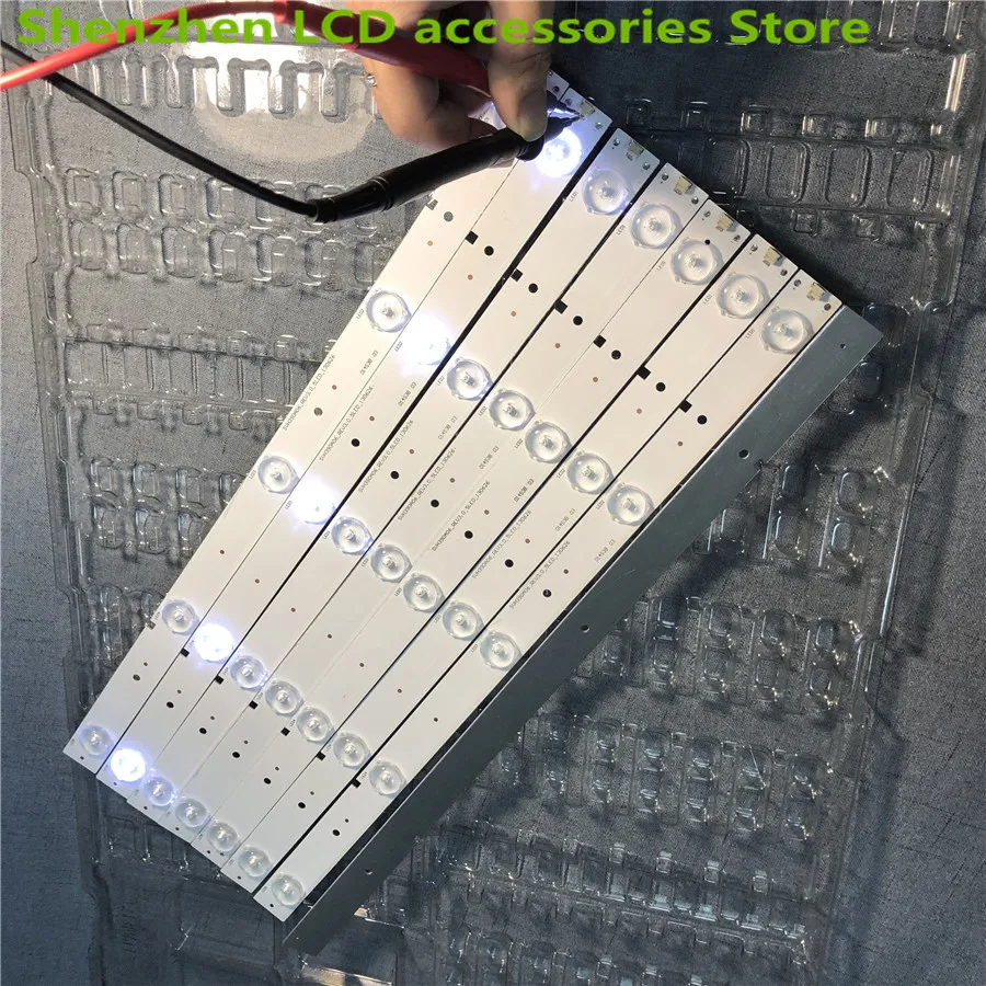 8 шт./лот 100% новая светодиодная подсветка для SAMSUNG 40 дюймов H ise nse LED40K30JD strip 2013ARC40 3228N1