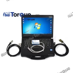 Toughbook – outil de scanner CF52 pour ordinateur portable, KIT de DIAGNOSTIC MTU, USB à CAN, câble MDEC ADEC avec logiciel 