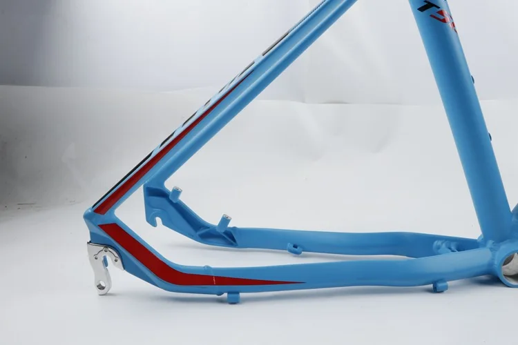 Cheap TUVA T50 26/27.5*16 17inch MTB Mountain Bike Off-road Frame Aluminum Alloy AL7005 Disc Brake 44-56MM Head Tube Bicycle Frame 11
