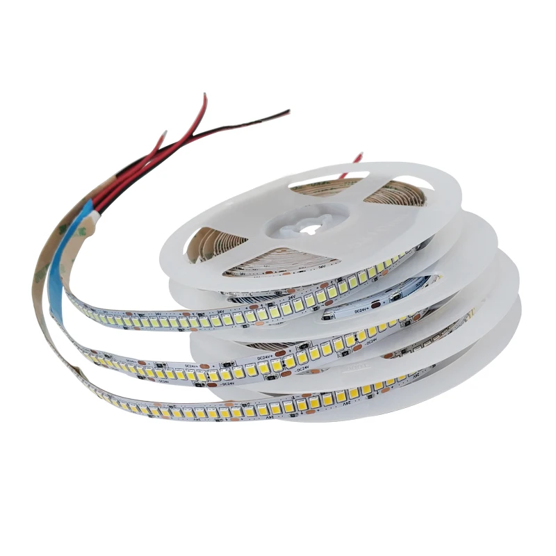 5V 12V 24V Led Strip Light RGB PC SMD 2835 White Ledstrip Waterproof 5 12 24 V Volt RGB LED Strip Tape Lamp Light Strip Flexible