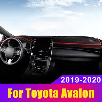 

Car Dashboard Avoid Light Pad Instrument Platform Desk Cover Mat Carpet Trim ANti-UV LHD for Toyota Avalon 2019 2020 Accessories