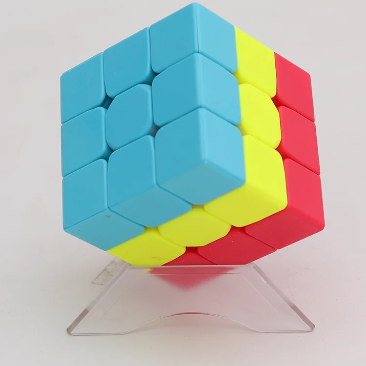 Rubiksss пазл 3x3x3 лист форма Единорог без наклейки красочная скорость pandora куб игрушки для мальчиков обучающие игрушки для детей подарок