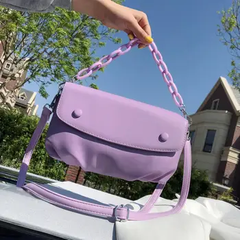 

2020 Summer Fashion Women Bag Leather Handbags PU Shoulder Bag Small Flap Crossbody Bags for Women Messenger Bags brand bags