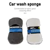 9pcs Car Wash Cleaning Kits Microfiber Auto Detailing Washing Tools Towels Blush Sponge Wash Glove Polish Care Applicator Pads 4