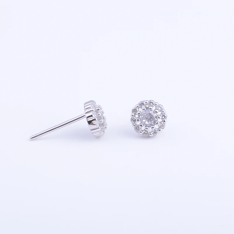 silver earrings