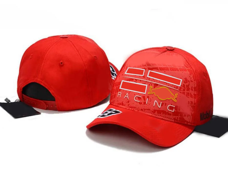 F1 Formula One Racing Hat Full Embroidered F1 Team Visor F1 Baseball Cap