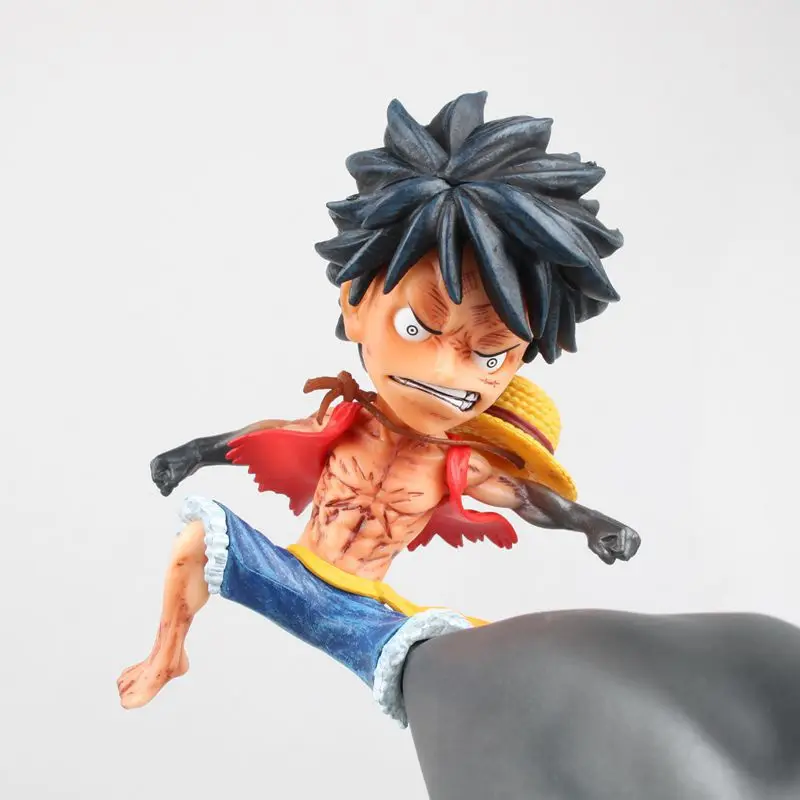 

One Piece/Navigation Straw Hat Pirates Group Third Gear Big Foot Luffy Armed Color Boxed Garage Kit