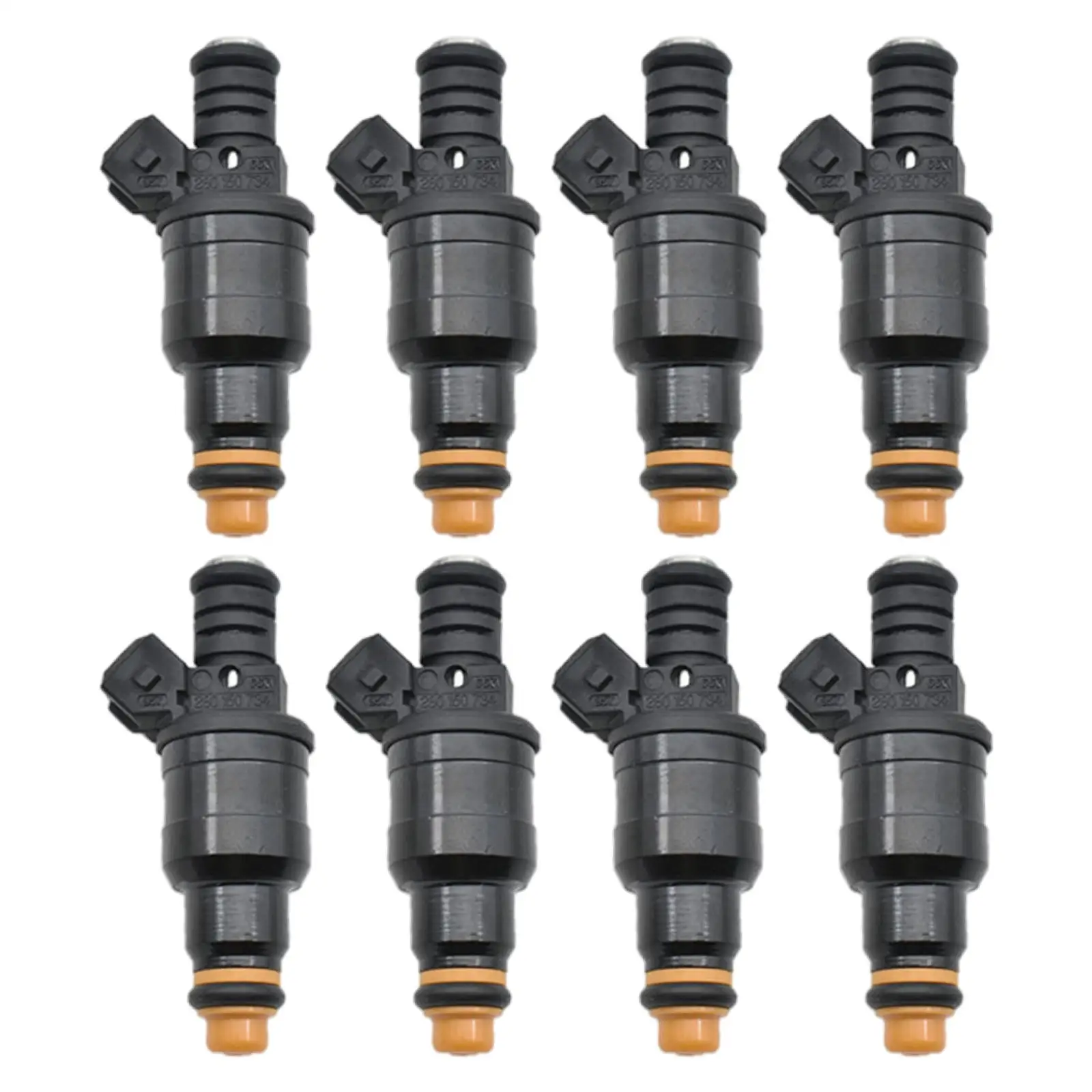 8 Pieces Vehicle Fuel Injectors Nozzle Set Fits For Volvo 240 244 245
