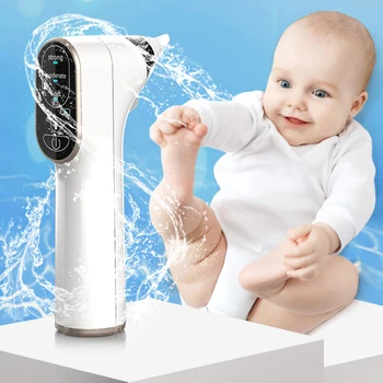 

Adjustable Three-speed Infant Nasal Cleaner Baby Nasal Aspirator Washable Electric Vacuum Nose Cleaner Waterproof Snot Cleaner