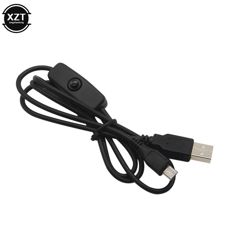 Кабель USB с выключателем ВКЛ./ВЫКЛ. зарядное устройство Micro типа C источник питания