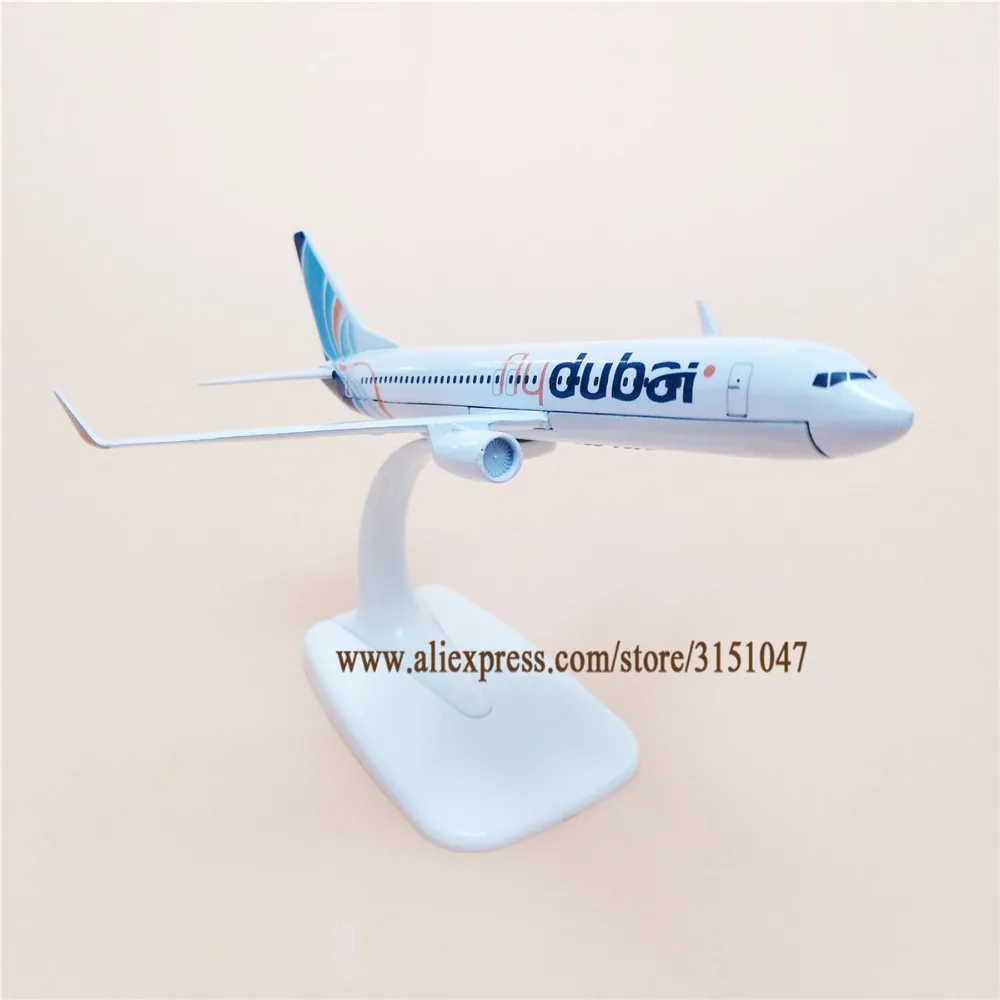 Сплав металла арабские Emirates Air Fly Дубай авиалиний B737 самолет модель Дубай Boeing 737-800 Airways модель самолета подарок 16 см
