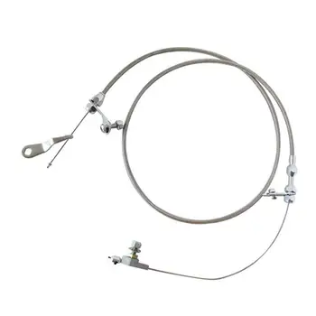 

Car Stainless Housing Tuned Port Transmission Kickdown Cable Detent Kit for Ford C6 Car Accessories