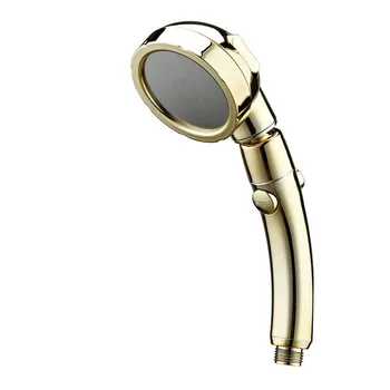 

Handheld Shower Head High Pressure Shower Head 3 Mode 360 Degree Rotating Adjustable Pressure Stop Button Water Saving Head