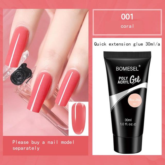 Nail Gel Crystal Extension Gel Nail Polish All For Manicure UV Nail Gel Nail Art Quick Building Nail Polish TSLM2
