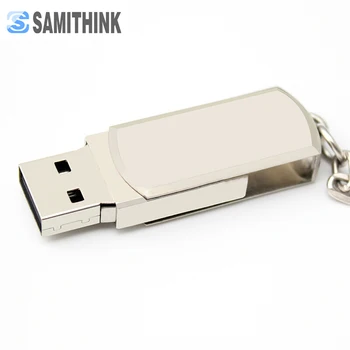 

Metal Swivel USB Flash Drive High Speed USB 2.0 Flash Pen Drive Custom Gift USB Flash Memory Stick 64GB 32GB 16GB 8GB 4GB