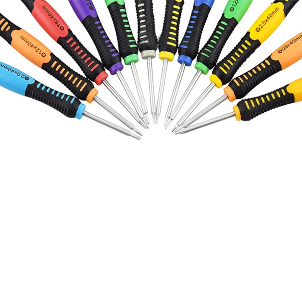 11 шт. Прецизионная отвертка P2 P5 0 8 1 2 Pentalobe T3 T4 T5 T6 Y 5 Phillips плоский для Macbook Phone X