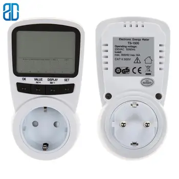 

Australian Metering Socket Multi-function Creative Meter Intelligent Power Detector Home Timer Socket TS1500-EU