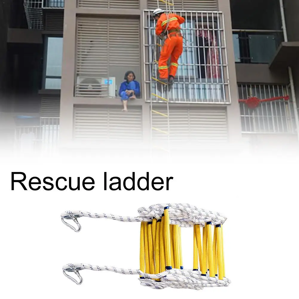 Nylon Rope Safety Soft Ladder For Kids And Adults Escape From Window