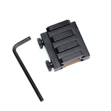 1/" 3-слотовый низкая Riser 20 мм Вивер Пикатинни прицел кронштейн для прицела Крепление Адаптер Лазерная основа Airsoft Принадлежности для охоты