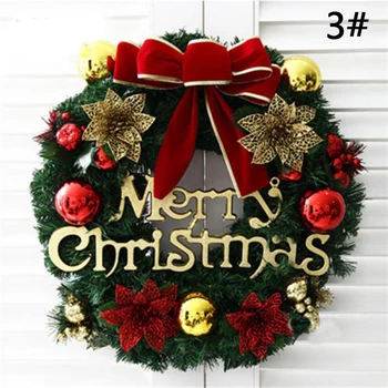 

Merry Christmas Door Ornament Garland Christmas Wreath OutdoorChristmas Bells