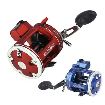 

Metal Handle Casting Saltwater Fishing Reels 12BB Casting Sea Fishing Reel Gear Ratio 3.8:1 Trolling Reel Round Baitcasting Reel